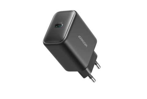 Tinklo įkroviklis 220V USB C 45W juodas (black) Joyroom JR-TCG13